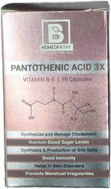 BURNETT PANTHOTHENIC ACID 3X Tablets