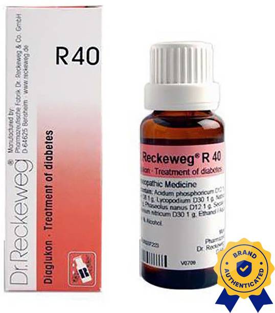Dr. Reckeweg R40-Treatment Of Diabetes Drops