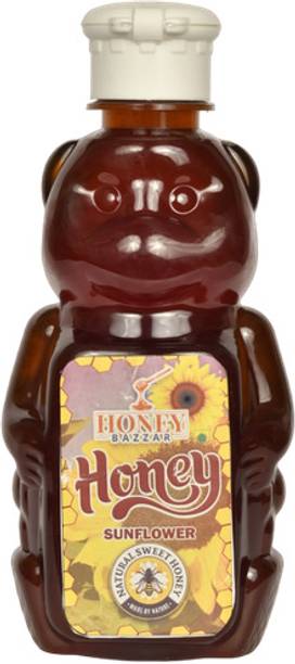honeybazzar Sunflower Honey - 100% Pure, Organic, Unprocessed Natural Shahad - 500g