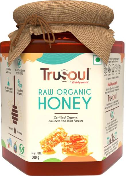 Trusoul Raw Organic Honey| Certified Organic sourced from Himalayas | 100% Raw & Natural