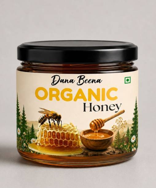 Dana Beena Organic Honey | Raw & Unprocessed | Pure Natural Honey | Rich Natural Taste