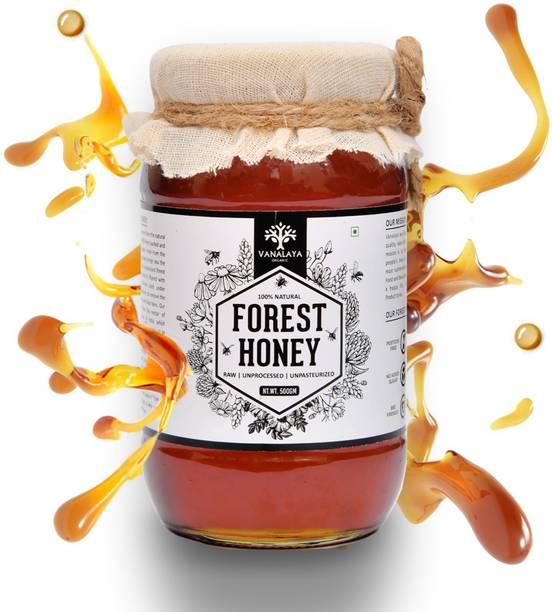 Vanalaya Forest Raw Honey Unprocessed Unpasteurized Pure natural organic honey for weight loss