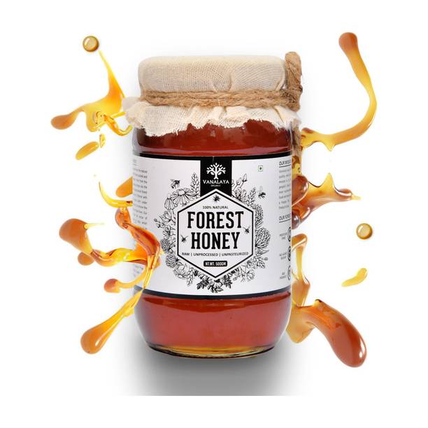 Vanalaya Forest Raw Honey Unprocessed Unpasteurized Pure natural organic honey for weight loss
