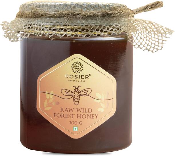 ROSIER Wild Forest Himalayan Honey, 100% Natural, Rich in Vitamins Minerals, Ayurvedic