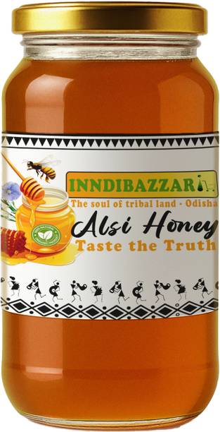 Inndibazzar 100% Pure Honey | No Added Sugar | Immunity Booster - (380ml)