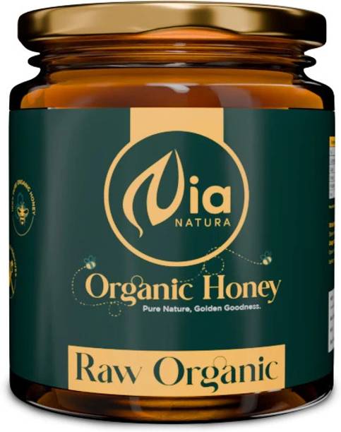 Nia Natura 100% Pure Organic Honey 250g | Unprocessed, Raw, Without Sugar | Raw Organic