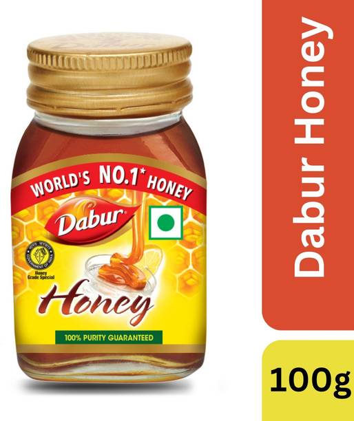 Dabur 100% Pure World's No.1 Honey Brand with No Sugar Adulteration