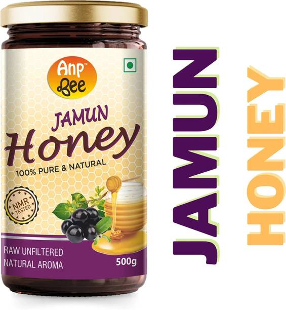 ANP BEE Raw Unpasteurized Pure Blueberry/Jamun Honey 500g I NMR Tested