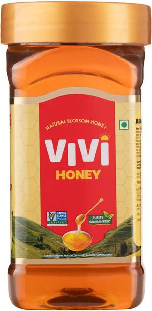 Vivi Natural Honey 500gm | 100% Pure & Processed Multi-Floral Honey | Daily Nutrition