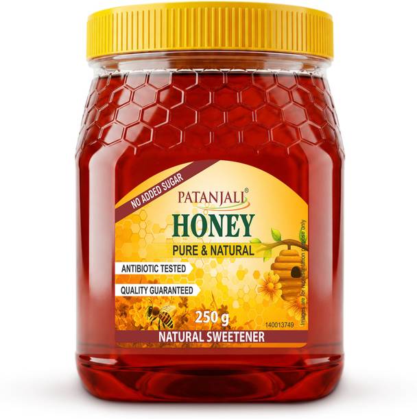 PATANJALI Pure Honey, No Sugar Added, Unprocessed and Organic Honey, Shahed