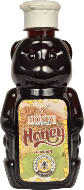 honeybazzar Ajwain Honey - 100% Pure, Organic, Unprocessed Natural Shahad - 500g