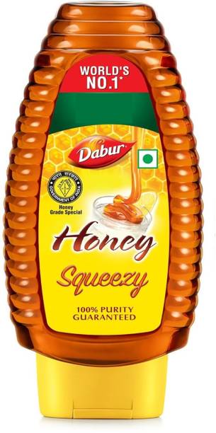 डाबर Honey 100% Pure World’s No.1 HONEY Brand with No Sugar Adulteration 225G