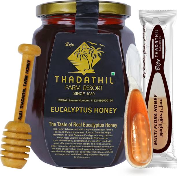 THADATHIL Nilgiri Forest Eucalyptus Pure Honey | Mono-Floral | 100% Natural & Raw