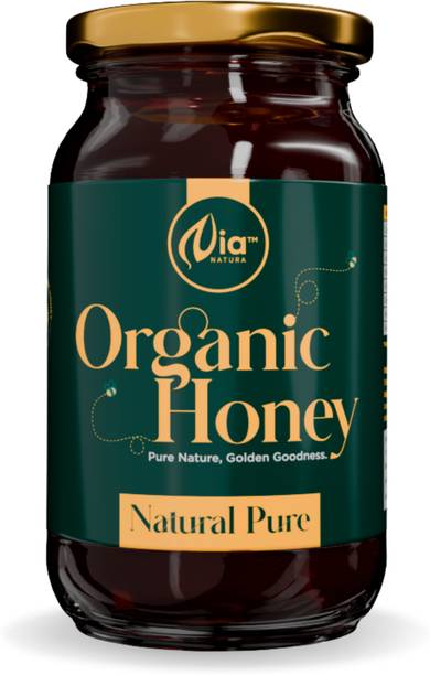 Nia Natura 100% Pure Organic Honey 250g | Unprocessed, Raw & Without Sugar | Natural Pure