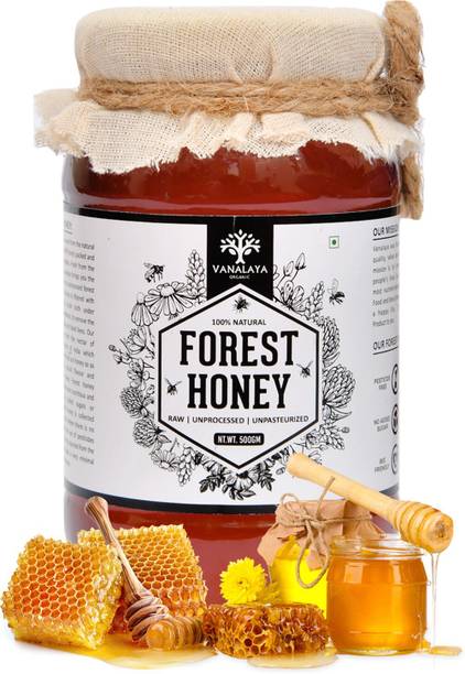 Vanalaya Forest Raw Honey Unprocessed Unpasteurized Pure natural organic honey for weight loss