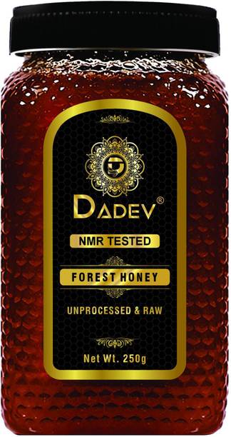 DADEV Honey NMR Tested 100% Pure Unprocessed Organic Raw Forest -GLASS JAR