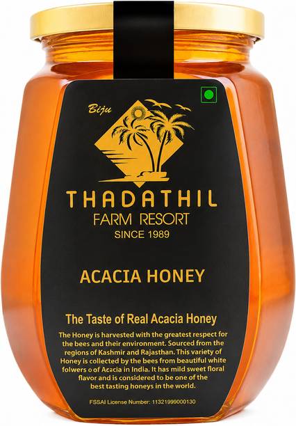 THADATHIL Acacia Honey | Raw Mono-Floral | Unfiltered, Unprocessed | No Adulteration