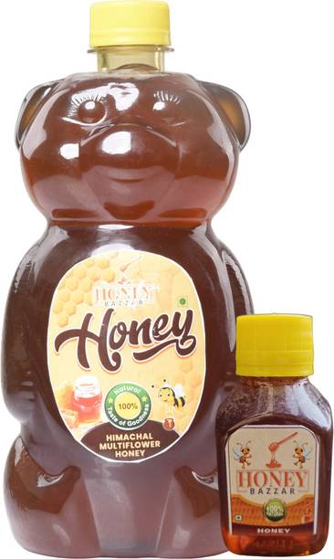 honeybazzar Natural Taste of Goodness Himachal Multiflower Honey 1200g + 100g extra pack 1.3