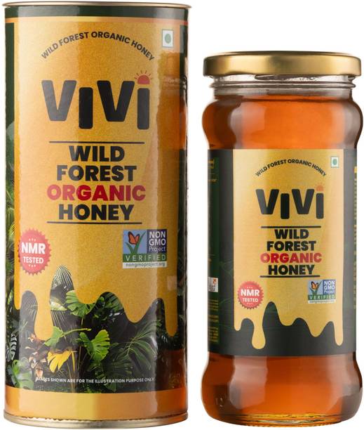 Vivi Organic Honey | 100% Pure, Raw & Natural | Processed Multi-Floral