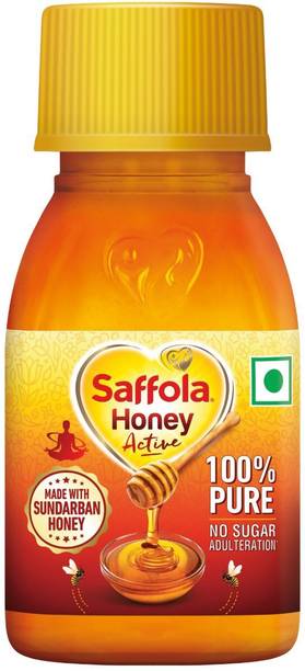 Saffola Honey Active, Made with Sundarban Forest Honey, 100% Pure Honey