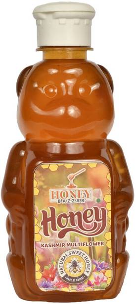 honeybazzar Kashmir Multiflower Honey -100% Pure, Organic, Unprocessed Natural Shahad - 500g