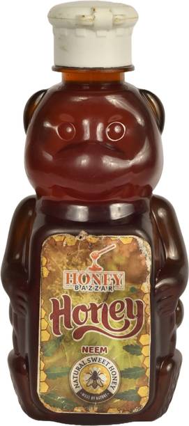 honeybazzar Neem Honey - 100% Pure, Organic, Unprocessed Natural Shahad - 500g