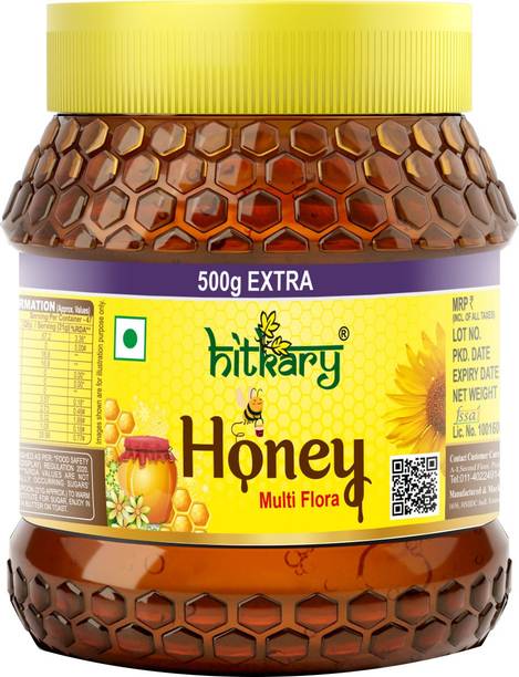 HITKARY PHARMACY Hitkary Honey - 1kg (500gm +500gm Extra )