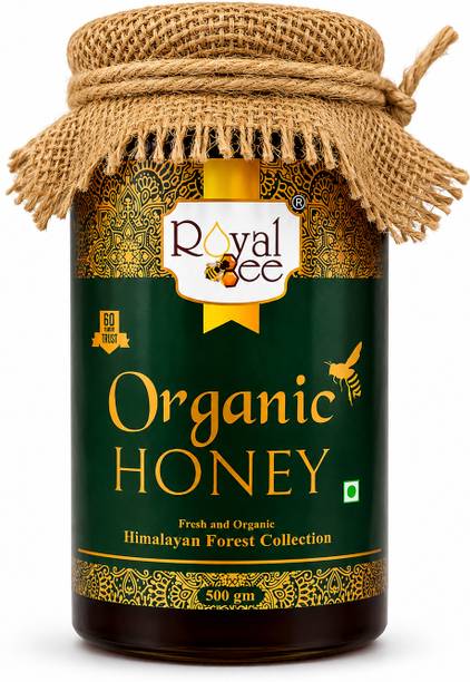 Royal Bee Organic Honey 100% Pure Raw Honey Immunity Booster, Stress Buster