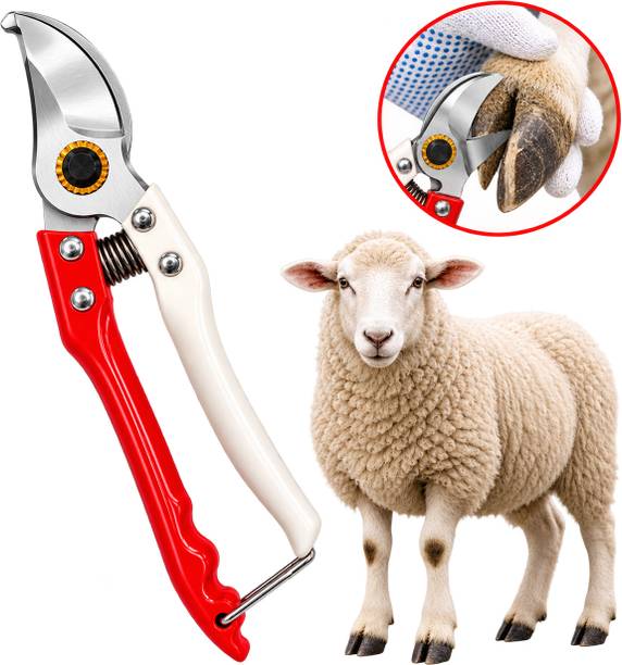 SAFURE Animal Hoof Cutter | Stainless Steel Hoof Cutting Tool For Goat, sheep, Cattle & Horse Hoof Care Kit