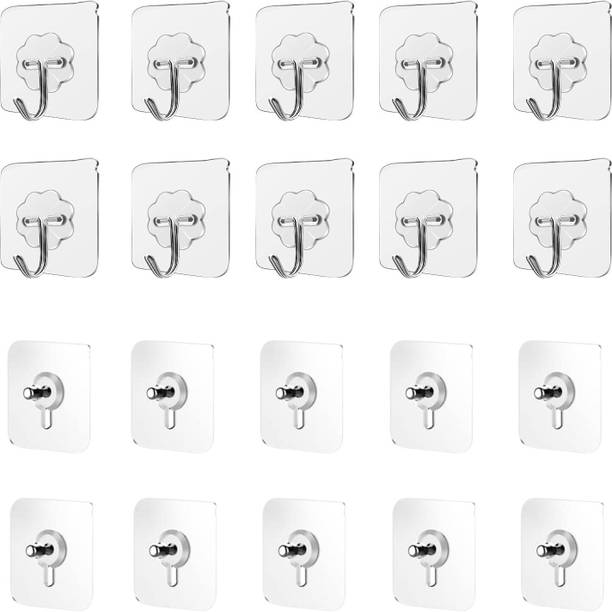 Shalvi Self-Adhesive Wall Hook|No Drilling, Easy Installation Hook 20