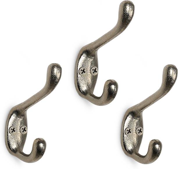 CASA DECOR Classic Silver Hook Set Hook 3