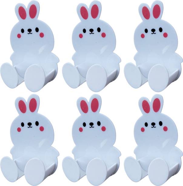 Best1 Self Adhesive Multiuse Power Plug Socket Holder, Mobile Holder For Home&Kitchen Hook 6