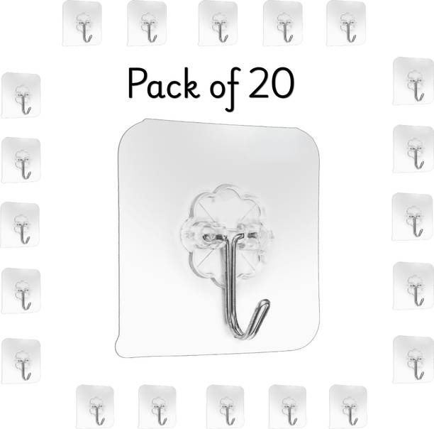 The Home Product Company Strong Adhesive Wall Hook Sticky Hanger Holder for Kitc