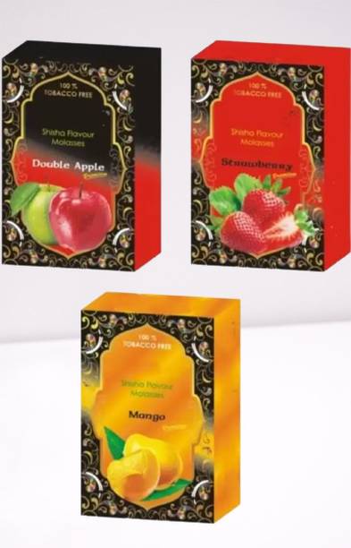 ALL.NATION.IMPEX 3 flavour Double appl, strawberry, Mango Hookah Flavor