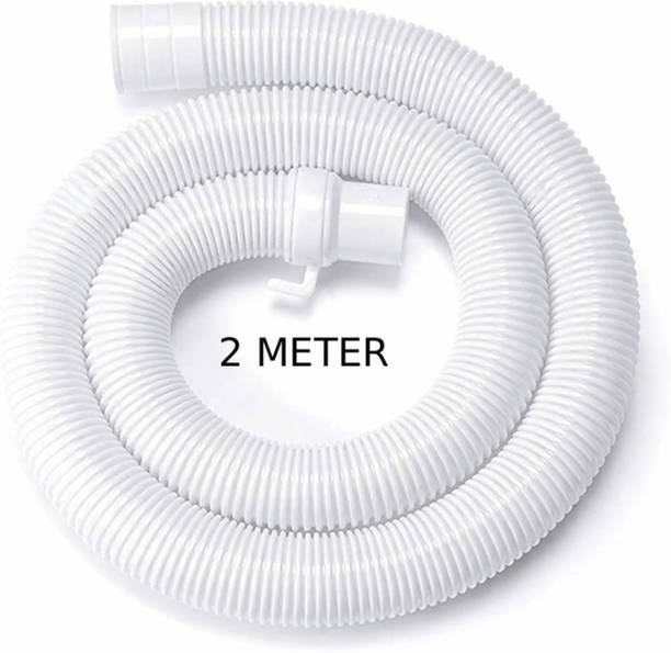 SRA Accountant PVC Washing Machine 2 Meter White Drain Pipe Hose Pipe