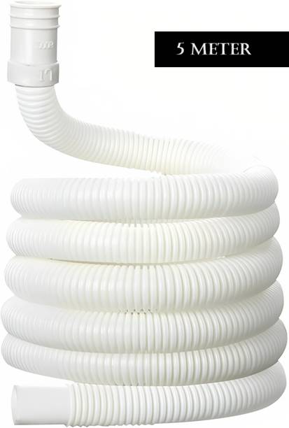 एपिसकी OUTLET_5M Washing Machine Drain Pipe Heavy Duty PVC Outlet Hose | Flexible & Leak-Proof होज़ पाइप