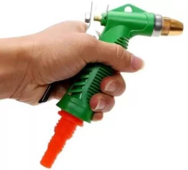 AHYRA AY-10 Mtr braided Hose Pipe with spray gun, tap c...