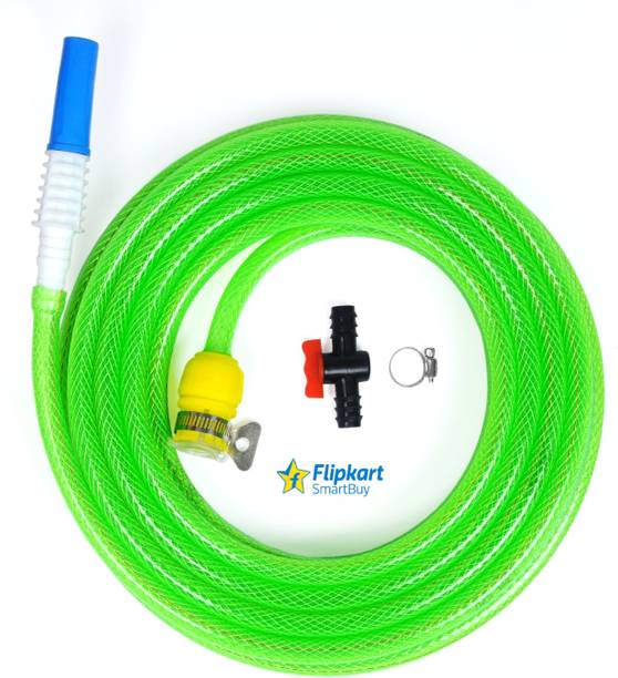 Flipkart SmartBuy 10 Meter Braided green Hose Pipe with Spray and Accessories(dia-meter:14mm) Hose Pipe