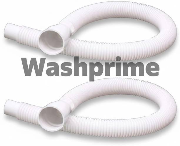 WashPrime PVC Flexible Waste Pipe for Wash Basin Sink and Drain Water Outlet 36 Inch Pack Of 2 Hose Pipe