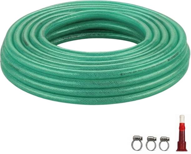FLOWLON 10 Meter 0.75 Inch PVC Green Water Pipe, Lightw...