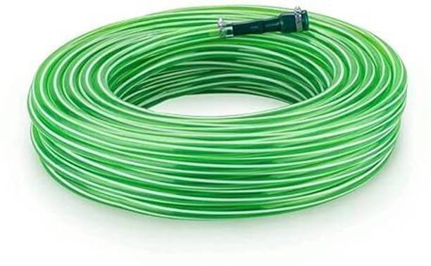 RAMA PIPE 1/2 inch 20 Meter (65 FEET) zebra Heavy Duty Water pipe flexible lawn car bike wash Hose Pipe