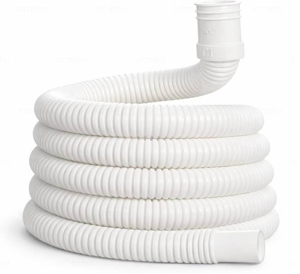 STOREG Washing Machine Drain Pipe Heavy Duty PVC Outlet Hose Flexible & Leak -Proof Water Discharge Pipe | Universal Fit for All Washing Machines Hose Pipe