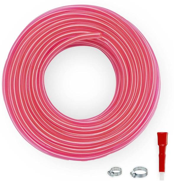 TAVA PVC Pink Striped Water Pipe PVC Pink Striped Water Pipe Hose Pipe