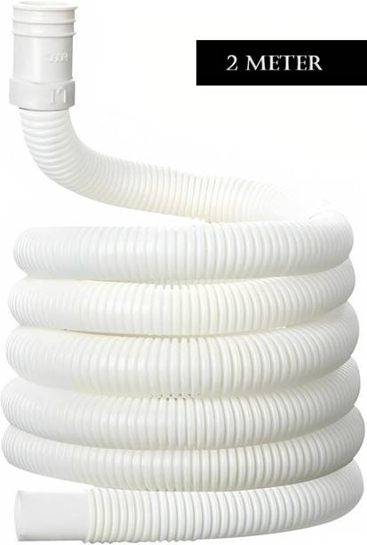 Episkey OUTLET_2M Washing Machine Drain Pipe Heavy Duty PVC Outlet Hose | Flexible & Leak-Proof Hose Pipe