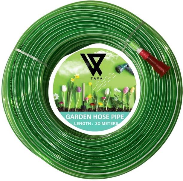 TAVA Garden_50 50 ft/ 15 mtr, garden pipe, for gardening, car wash Hose Pipe