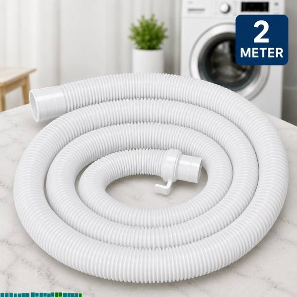 PBROS 2-Meter Washing Machine Drain Water Outlet Hose Pipe Flexible PVC A147 2-Meter Washing Machine Drain Water Outlet Hose Pipe Flexible PVC B147 Hose Pipe