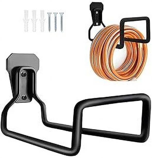 BKC Garden Hose Holder, Wall Mount, Heavy Duty Metal Durable Water Hose Holder Garden Hose Stand