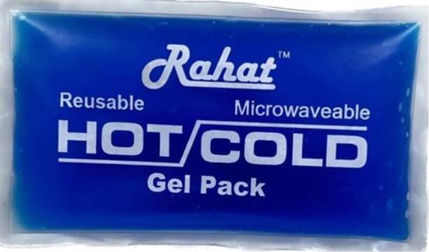Rahat Hot & Cold gel for Menstrual cramps,Lower Back,Knee,Neck,Ankle,Bicep,Stomach Pvc + Gel 300 ml Hot Water Bag