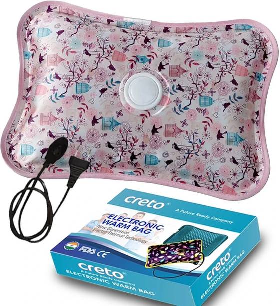 CRETO Heating Pad Gel Full Body Pain Reliever Electric 1 L Hot Water Bag