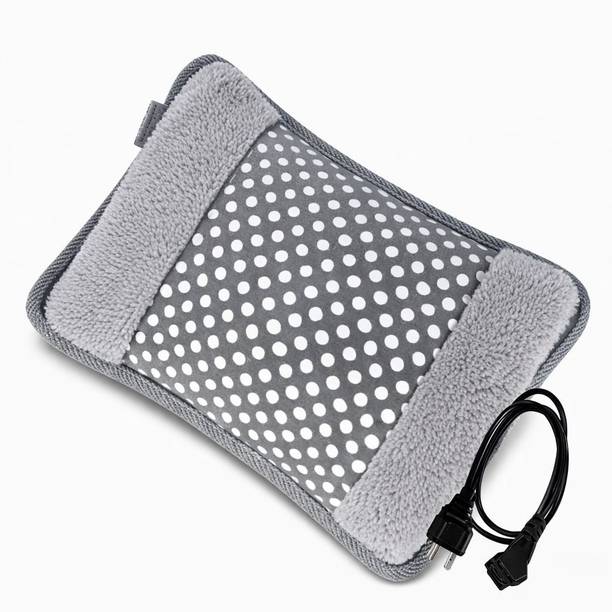 HEAREAL HEALTH CARE Velvet Heating gel pad, Hot Water Bottle Pouch for neck, shoulders, feet, hands, back, joints Heat Pouch Bag For Pain Relief With Soft Velvet Hand Pocket (Multicolor) electric 900 ml Hot Water Bag